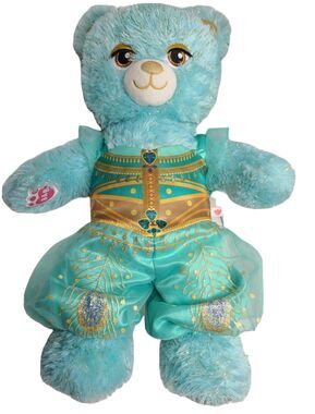 Build A Bear Disney Aladdin Singing Princess Jasmine 16" Plush BAB Blue Costume